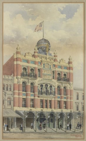 The Opera House [Bourke Street Melbourne]/ William Pitt, 1900