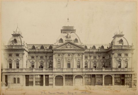 The Princess Theater, Spring St., Melbourne, 1880–92