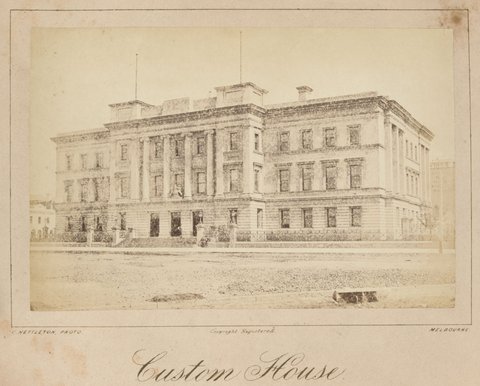 Custom House [Melbourne, Vic.], 1885–87