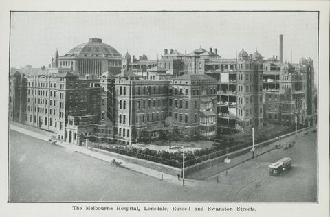 "Folding souvenir of Melbourne, 17 artistic, up-to-date views of public buildings (series no. 4)", 1920s