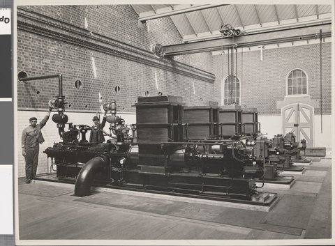ENGINE ROOM - SPENCER STREET POWER STATION, 1902