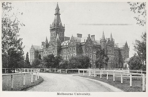 Melbourne University, c. 1914