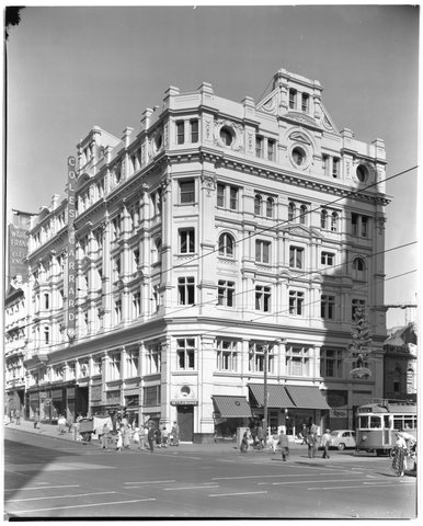 Cromwell Buildings, 360-374 Bourke Street, Melbourne, 1954