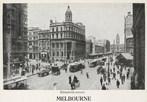 Elizabeth-street. Melbourne, c. 1914