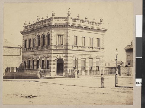 [Melbourne Savings Bank], c. 1868