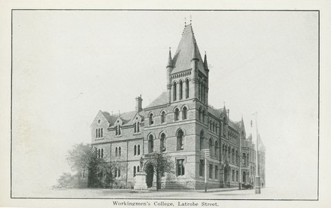 Folding souvenir of Melbourne, 17 artistic, up-to-date views of public buildings (series no. 4), 1920s