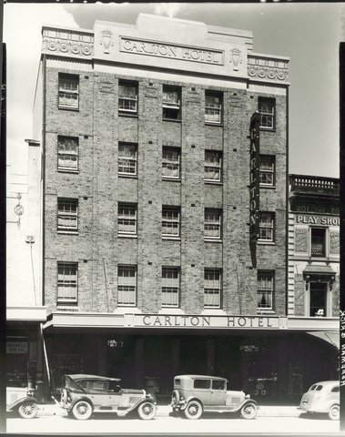 [Carlton Hotel, Melbourne, Victoria], 1940s