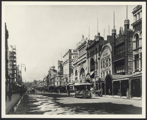 [Bourke Street, Melbourne, Victoria], 1980s