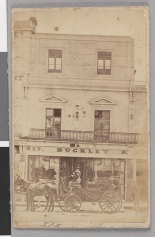 Buckley & Nunn, 27 Bourke Street East, Melbourne, 1865–69