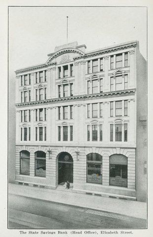 Folding souvenir of Melbourne, 17 artistic, up-to-date views of public buildings (series no. 4), 1920s