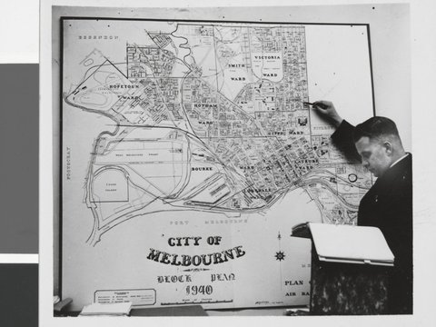 Control room: Melbourne block plan assessments, 1938–44
