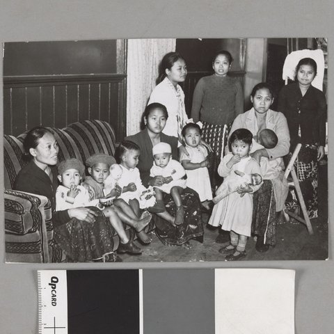 Javanese and Fijian women and children refugees in Melbourne, c. 1942