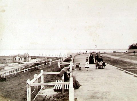 The Esplanade - St. Kilda, c. 1865