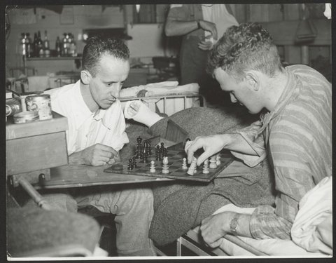 A.I.F. sick and wounded returned to Melbourne, c. 1941
