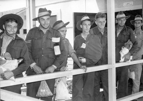 Movement of troops in Melbourne during World War II, 1940–43