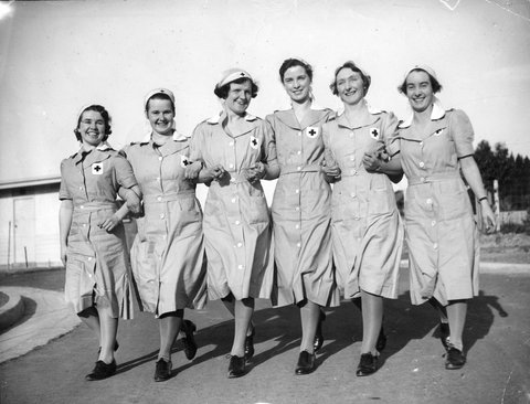 V.A.D.'s of Heidelberg Military Hospital, c. 1941