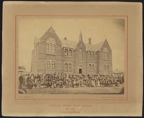 Lithgow Street State School, No 1886, Collingwood, [Vic.], 1877–83