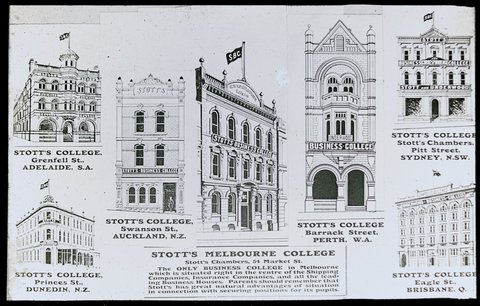 Stott's Melbourne College, 1910
