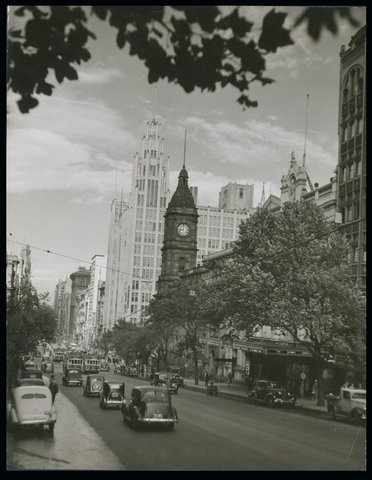 Collins Street Melbourne Victoria, 1943–50