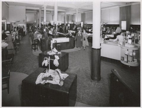 1st floor, Georges, Collins St, 1945–54