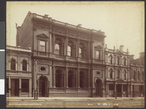 [Bank of New South Wales, Melbourne, Vic.], 1879–94