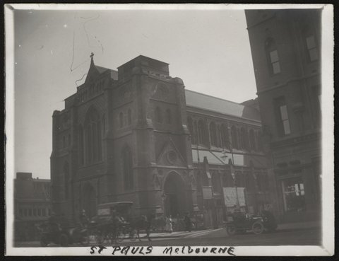St. Paul's Cathedral Melbourne Victoria, 1910–25