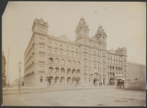 Windsor Hotel, Melbourne, Vic, 1883–1900