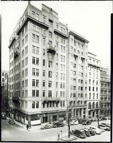 [Vaughan Building and Perpetual Trustees Building, Queen Street, Melbourne, Victoria], 1947