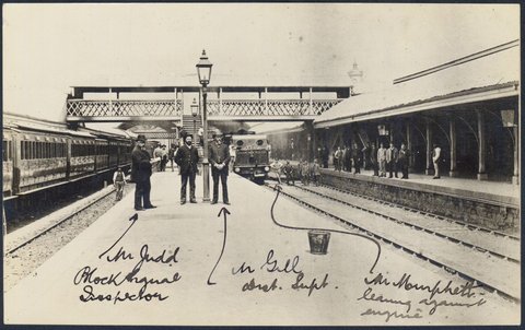 Flinders Street Station, 1888