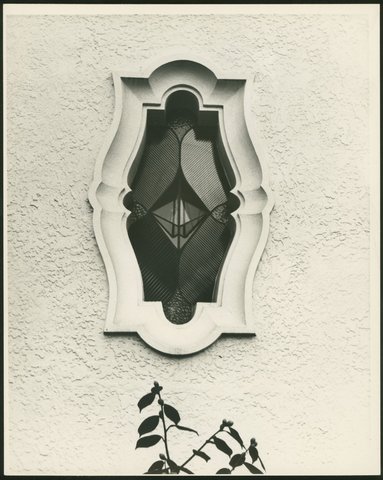 Doorway and window, Irving Road, Toorak, Vic, 1973