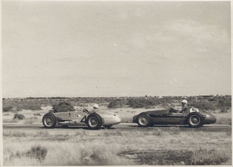 Car racing at Fisherman's Bend or Altona, 1945–54