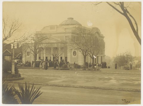 Christian Science Church, St Kilda Road, Melbourne, c. 1918
