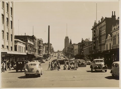 Russell Street, Melbourne, Aust., March 1950