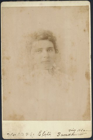 Clara Featherstone, later Mrs Ingham, Camberwell, 1888–89