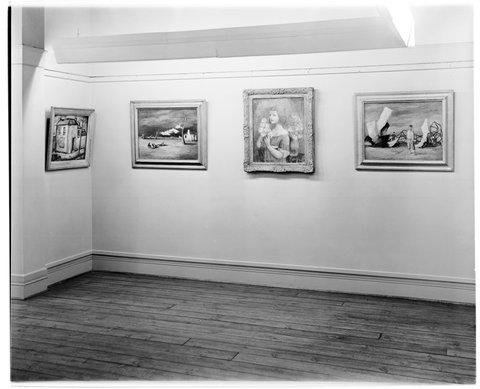 George Bell Tribute exhibition at Georges Gallery, 162 Collins Street, Melbourne, 1948