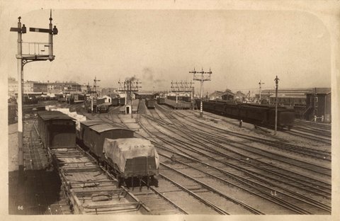 Spencer Street Rail Yards, 1890–1900