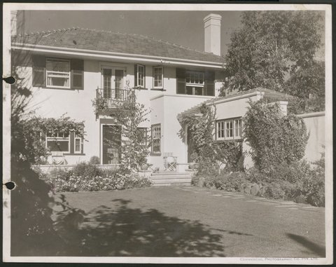 Residence of Marcus W. Martin Esq. Glyndebourne Avenue Toorak Vic, 1928