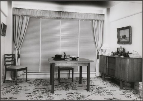 Interior of Mr. Stanley Korman's apartment, Queens Road, Albert Park, 1953