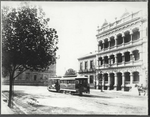 Collins Street E., Melbourne [Vic.], 1950?