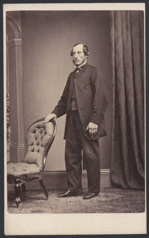 Mr. Dwight, wheelwright, Cheltenham, 1860s