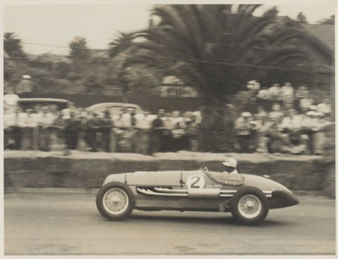 Stan Jones, Maybach, Albert Park, 1953?