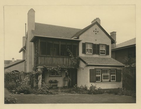 Residence of Miss Austin, Shadbroke Avenue, Toorak, [Vic.], 1925