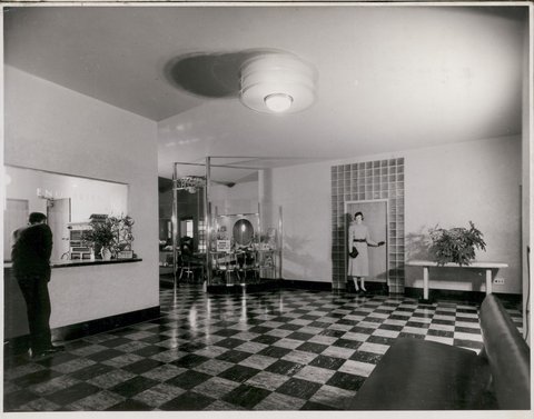 Freemasons Hospital. Melbourne, Australia. Entrance Hall, 1936