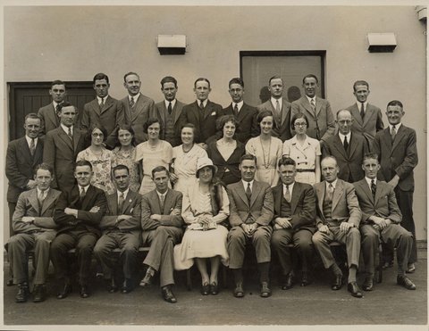 Office and factory staff, "Sunshine Harvesters", 1930–35