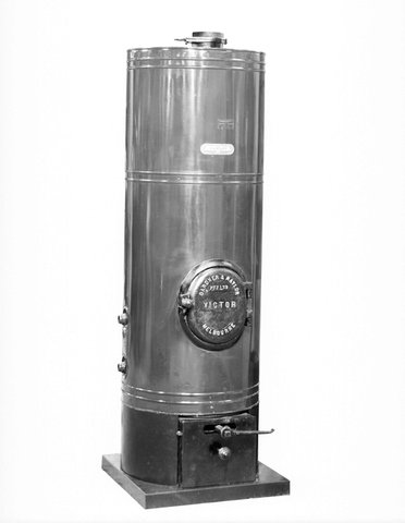 Victor boiler manufactured by Gardner & Naylor, Melbourne, 1947