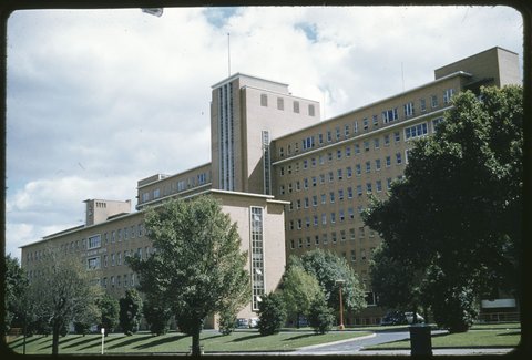 Royal Melbourne Hospital, 1954
