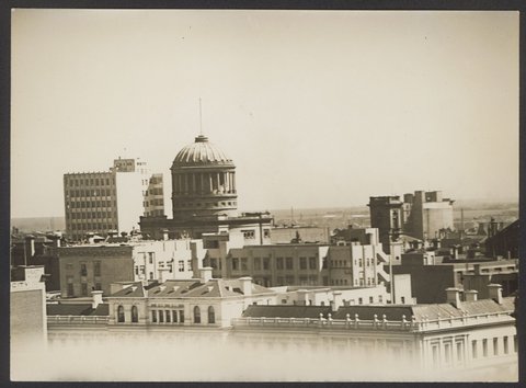 Old Melbourne skyline, 1920–40