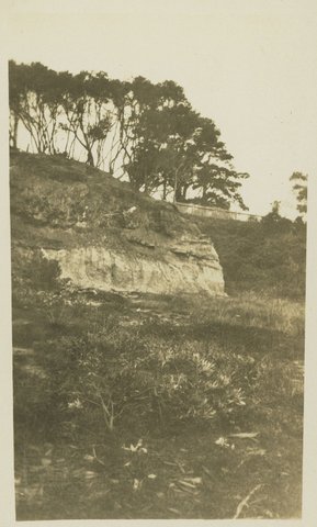 Cliff opposite Frankston Pier, c. 1930