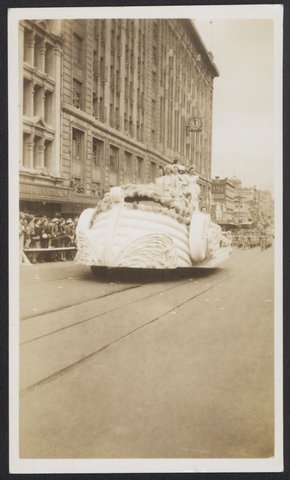 Procession in Lonsdale Street, Melbourne, 1940s