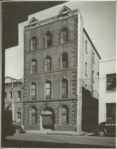 Warehouse, 21 O'Connell Street, N.M. [i.e. North Melbourne], 1941–43